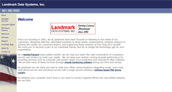 Desktop Screenshot of landmarkdata.com